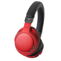 铁三角（audio-technica）无线耳罩式耳机 ATH-AR5BT（红色）