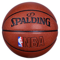 斯伯丁SPALDING篮球通用篮球74-601Y七号篮球NBA+彩色运球人 PU材质 全粒面 彩色运球人74-601