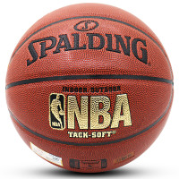 斯伯丁SPALDING篮球通用篮球74-607Y NBA超软篮球PU材质手感超软7号篮球 NBA超软