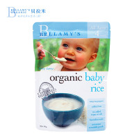 BELLAMY’S 贝拉米 婴儿有机米糊 125克/袋 4个月以上婴幼儿