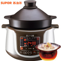 苏泊尔（SUPOR)电炖锅TG40YC1-60煲汤锅养生锅中华炽陶4L可预约