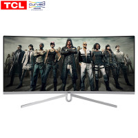 TCL T34M6CW 34英寸1800R准4K超宽屏100Hz高刷新率 支持FreeSync同步技术游戏电竞曲面显示器