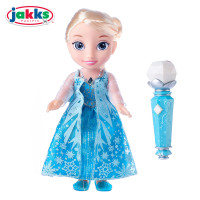 jakks-2 迪斯尼女孩玩具 冰雪奇缘艾莎发光公仔29775