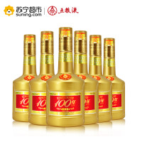 五粮液股份公司出品 100年传奇柔和 52度 浓香型白酒 500ml*6瓶整箱装