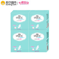 七度空间SPACE 7 MISS透气36片丝柔轻薄日夜用卫生巾礼盒装 2QQBDB8110+2QQBDB8208