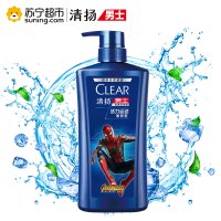 清扬男士去屑洗发水活力运动薄荷型-蜘蛛侠500g
