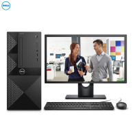 戴尔(DELL)成就3660 商用台式电脑 19.5英寸屏(G4400 4G 1T WiFi 蓝牙W10)