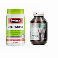 Swisse 斯维诗 高浓度奶蓟草净肝片护肝净化片 120片 加强版 膳食营养补充剂 AU