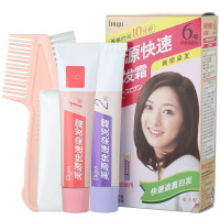 美源女士快速染发霜 6号 自然深棕色