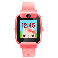 搜狗糖猫（teemo）儿童智能电话手表 color GPS360°安全定位 防丢防水 彩屏摄像 视频 红