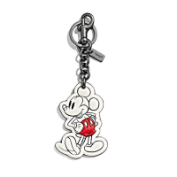 COACH蔻驰 Disney x Coach 蔻驰 联名限量版 米奇匙扣包包挂饰 白色 Coach挂饰