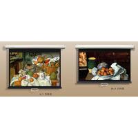 全新经科JK-S系列屏幕JK-S2 120寸4：3手动自锁高清幕布
