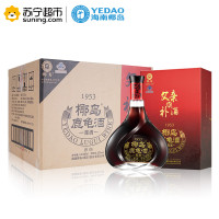 海南椰岛鹿龟酒YEDAO鹿茸保健酒滋补养生酒33度600ml*6盒康福礼盒整箱装抗疲劳送礼孝敬父母