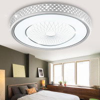 Grevol品拓(PINTUO)LED吸顶灯简约现代吸顶灯主卧室灯客厅灯亚克力圆形儿童灯餐厅灯阳台灯具灯饰20M2 直径42cm暖白18W