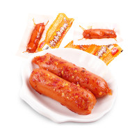 鲜在香辣肠28g*10根食品零售小吃香脆火腿肠热狗肠 A10