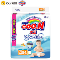 大王（GOO.N）维E系列 纸尿裤 中号（M号）80片 （6kg-11kg)