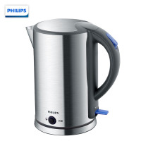 飞利浦（PHILIPS）电水壶 304不锈钢1.7L大容量带PTC保温功能 HD9319/21