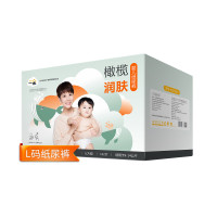 一朵亲肤纸尿裤L码112片 超薄透气初生婴儿专用尿不湿 非纸尿片（9kg-14kg）
