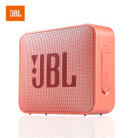 JBL GO2 音乐金砖二代 蓝牙小音箱 低音炮 户外便携音响 迷你小音箱 可免提通话 防水设计 糖果粉