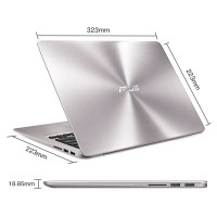 华硕(ASUS) 灵耀U4000UQ 14英寸合金机身轻薄笔记本电脑(i5-7200U 8G 512GSSD 940MX