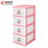 爱丽思(IRIS)三层 HELLOKITTY儿童整理衣服玩具收纳柜宝宝衣柜 K4D
