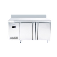 穗凌(SUILING) TZ0.2L2B-C单温一室冷冻冷藏厨房冰柜商用不锈钢靠背工作台保鲜冷冻厨房冷柜1.2米