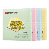 齐心 D5002 强力贴易事贴 3X3英寸 48个/包 黄（单位：包）-