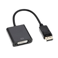 酷比客(L-CUBIC DisplayPort转DVI黑色 LCCPDPDVIBK（单位根）