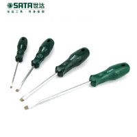 世达(SATA) A系列一字强磁螺丝刀 起子改锥 6x200mm 62214 （单位：个）