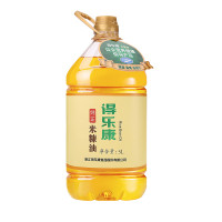 得乐康5L纯正米糠油稻米油食用油粮油大桶装植物油