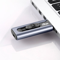 爱国者(AIGO) 推拉款 U盘 U335-128G（单位:个）