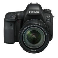 佳能EOS 6D Mark II EF24-105mm STM套装 滤镜三脚架内存卡读卡器清洁套装高清线电池套装包闪光灯