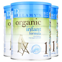 【3罐装】Bellamy’s贝拉米婴幼儿有机奶粉1段