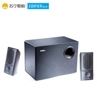 漫步者（EDIFIER）R201V 2.1声道 多媒体音箱电脑音箱 低音炮 音响 黑色