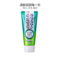 花王 Clear Clean 洁齿健 微颗粒防护药用焕白牙膏 新鲜薄荷 120克