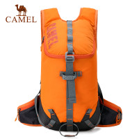 CAMEL骆驼户外双肩包 16L男女耐磨轻便背包出游登山徒步 橙色