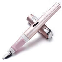 百利金(Pelikan )up时尚新款学生钢笔练字墨水笔 玫瑰金F尖