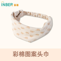 月子帽巾春秋款产后秋冬月子头巾孕妇帽子产妇帽坐月子用品时尚保暖束发带 图案款 月子头巾