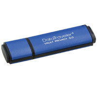金士顿（Kingston） U盘 DTVP30 64GB 加密 USB 3.0 256位AES硬件加密U盘
