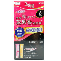 美源花果香染发膏 6深棕色