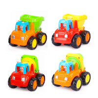 汇乐玩具（HUILE TOYS）快乐工程队 326C/326D 惯性动力工程车男孩玩具车 单只装 款式颜色随机发货