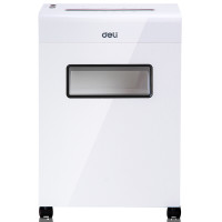 【精选】得力(deli) 9903 平板系列碎纸机 超强碎纸能力可碎光盘S3级保密 S3级23升可碎光盘 银行卡