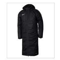 AR4502-010耐克 Nike 冬季中长款足球运动保暖连帽棉服 黑色 M