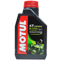 摩特（MOTUL）5100 4T 酯类半合成摩托车机油润滑油10W-40 SM级 1L 欧盟进口
