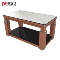 贵富记电暖炉电暖桌H9A升降电暖炉升降电暖茶几家用多功能电暖桌电取暖器带电陶炉电烤火桌烤火炉