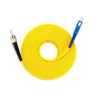 美美MAKE MODE 尾纤跳纤电信级（活动连接器 ）SC/APC-ST端 8米 SCAPC-ST/UPC-8M