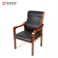 东业家具 M-5022 皮质职员办公椅 黑色
