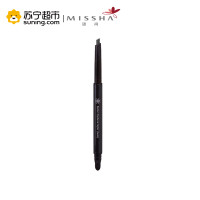 谜尚(MISSHA) 斯戴尔自动眉笔咖啡色/灰色 0.35g （防水 不晕染）苏宁自营
