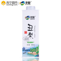 北粮果汁饮品东北丑梨汁果汁含量>60%丑梨饮料分享装（方瓶600ml）*4