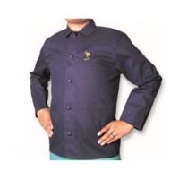 威特仕 Weldas 33-8830XL 雄蜂王海军蓝上身焊服，XL